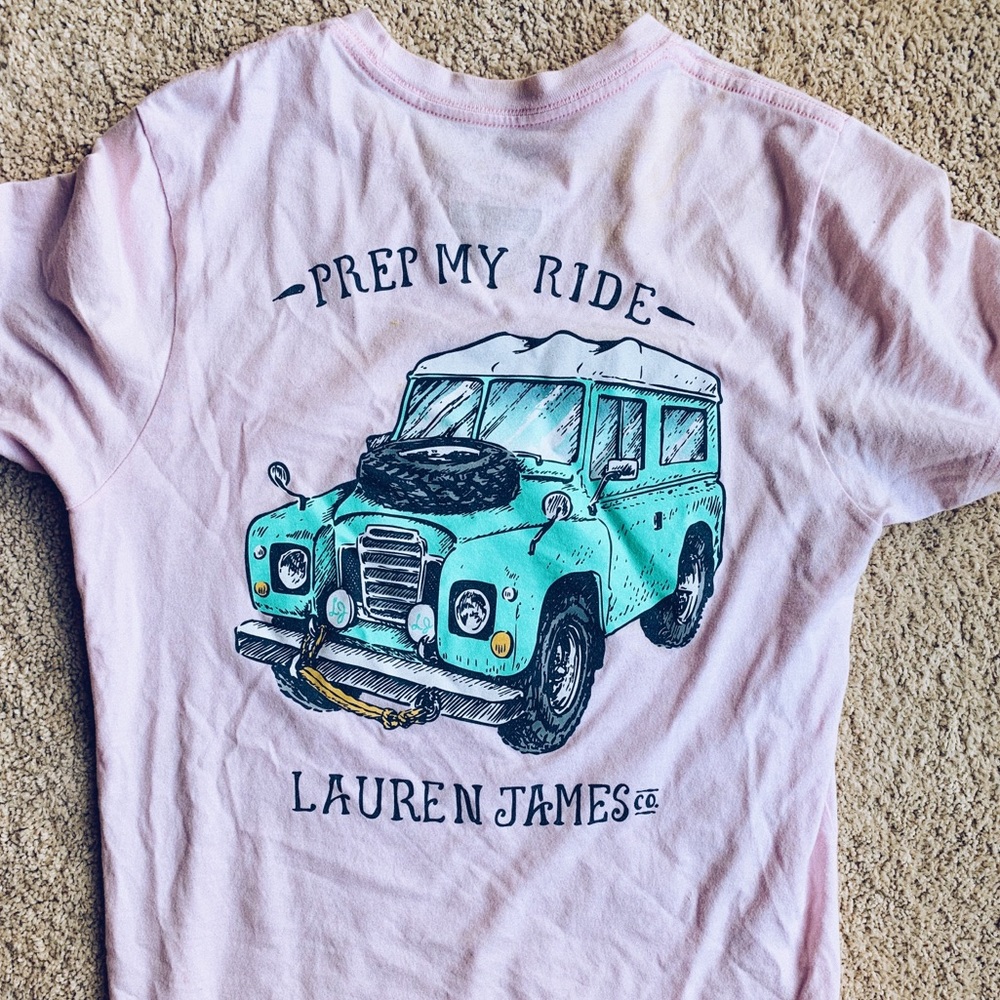 Lauren James ‘Prep My Ride’ T-shirt size S